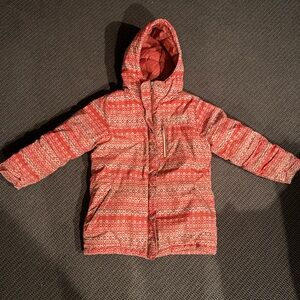 Columbia Deep Red Hooded Jacket